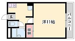 ラ・フェスタ加東 1LDKの間取図画像