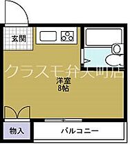 第4三先ハウス  ｜ 大阪府大阪市港区夕凪１丁目16-21（賃貸アパート1R・5階・17.10㎡） その2