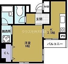 第5三先ハウス  ｜ 大阪府大阪市港区夕凪２丁目9-29（賃貸マンション1K・3階・25.17㎡） その2