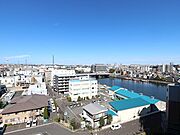 北側バルコニーからの眺望写真♪明るく開放感のあるお部屋です！