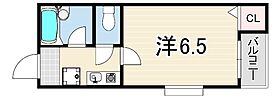 兵庫県西宮市愛宕山（賃貸マンション1K・3階・19.03㎡） その2