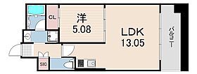 プレジオ西宮今津  ｜ 兵庫県西宮市今津水波町（賃貸マンション1LDK・2階・42.13㎡） その2