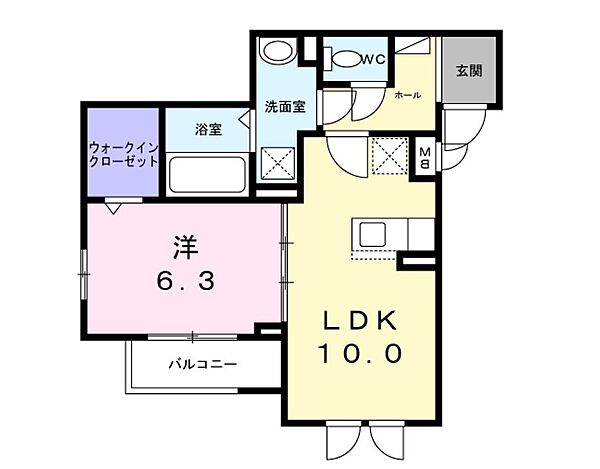 ラ・コリーヌ今福Z ｜兵庫県尼崎市今福２丁目(賃貸アパート1LDK・2階・42.41㎡)の写真 その2