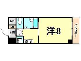 兵庫県西宮市産所町（賃貸マンション1K・4階・23.20㎡） その2