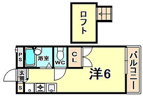 兵庫県西宮市相生町（賃貸アパート1R・2階・19.87㎡） その2