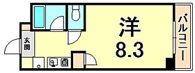 Royale離宮西宮  ｜ 兵庫県西宮市平木町（賃貸マンション1K・2階・23.60㎡） その2