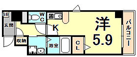 リバーサイドONE  ｜ 兵庫県西宮市戸田町（賃貸マンション1R・2階・24.64㎡） その2