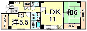 グリーンコート大物北口  ｜ 兵庫県尼崎市杭瀬南新町４丁目（賃貸マンション2LDK・3階・53.00㎡） その2