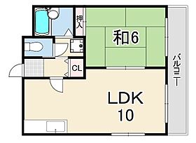 兵庫県西宮市中島町（賃貸マンション1LDK・3階・34.00㎡） その2