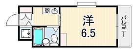 兵庫県尼崎市南塚口町６丁目（賃貸マンション1K・4階・18.56㎡） その2