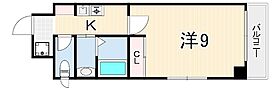 シエテ南塚口  ｜ 兵庫県尼崎市南塚口町３丁目（賃貸マンション1K・5階・25.86㎡） その2