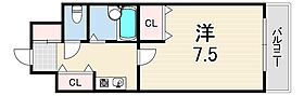 兵庫県西宮市田代町（賃貸マンション1K・1階・24.60㎡） その2