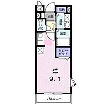 エクレ-ル古結V  ｜ 兵庫県伊丹市池尻７丁目（賃貸アパート1R・2階・24.98㎡） その2