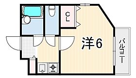 ステラハウス18  ｜ 兵庫県尼崎市武庫之荘本町１丁目（賃貸マンション1K・2階・20.08㎡） その2