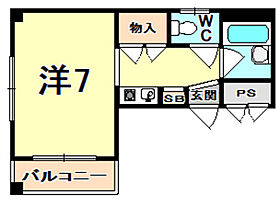 メゾン出口  ｜ 兵庫県尼崎市昭和通６丁目（賃貸マンション1R・4階・18.66㎡） その2