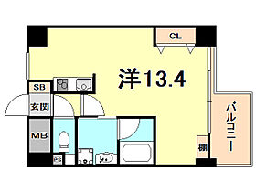 Vivace　G8  ｜ 兵庫県西宮市染殿町（賃貸マンション1R・8階・35.62㎡） その2