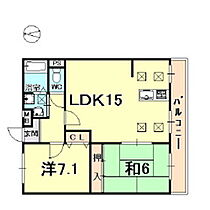 兵庫県西宮市日野町（賃貸マンション2LDK・2階・67.42㎡） その2