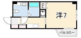 VIVE  ｜ 兵庫県西宮市田代町（賃貸マンション1K・2階・25.00㎡） その2