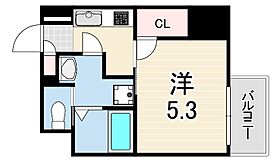 フォーリアライズ昭和南通I  ｜ 兵庫県尼崎市昭和南通５丁目（賃貸マンション1K・6階・22.50㎡） その2