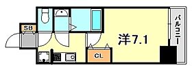 フレシール昭和通  ｜ 兵庫県尼崎市昭和通５丁目（賃貸マンション1K・13階・23.77㎡） その2