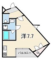 兵庫県西宮市甲子園口北町（賃貸マンション1R・4階・25.56㎡） その2