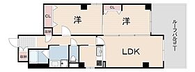 プリエール阪神尼崎  ｜ 兵庫県尼崎市御園町（賃貸マンション2LDK・9階・55.58㎡） その2