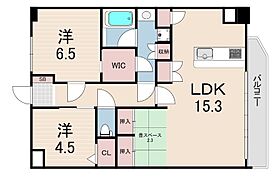 La Douceur西宮北口  ｜ 兵庫県西宮市大屋町（賃貸マンション2LDK・7階・68.96㎡） その2