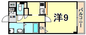 エトールX  ｜ 兵庫県西宮市西福町（賃貸マンション1K・4階・30.00㎡） その2