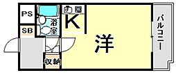 間取図画像 1K
