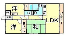 トレビアン華 3LDKの間取図画像