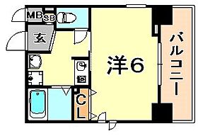 エステムコート神戸元町通  ｜ 兵庫県神戸市中央区元町通６丁目（賃貸マンション1K・7階・19.09㎡） その2