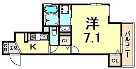 アモーレ松香園  ｜ 兵庫県西宮市笠屋町（賃貸アパート1K・1階・27.26㎡） その2