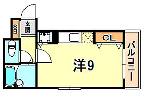 イズミコート  ｜ 兵庫県神戸市灘区泉通１丁目（賃貸マンション1R・2階・25.00㎡） その2