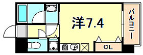 アーバングリーン神戸元町  ｜ 兵庫県神戸市中央区元町通６丁目（賃貸マンション1R・8階・25.20㎡） その2