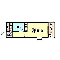 ジョイフル中山手  ｜ 兵庫県神戸市中央区中山手通６丁目（賃貸マンション1K・3階・17.10㎡） その2