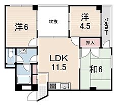 スペーシア高羽  ｜ 兵庫県神戸市灘区寺口町（賃貸マンション3LDK・2階・54.59㎡） その2