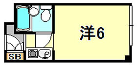 カサ水木  ｜ 兵庫県神戸市兵庫区水木通３丁目（賃貸マンション1R・3階・18.00㎡） その2