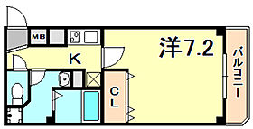 シュマンセプト神戸  ｜ 兵庫県神戸市中央区北長狭通８丁目（賃貸マンション1K・3階・25.20㎡） その2