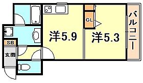 ワコーレディ・アルクス元町  ｜ 兵庫県神戸市中央区栄町通４丁目（賃貸マンション1DK・5階・31.36㎡） その2