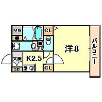 レシェンテ六甲  ｜ 兵庫県神戸市灘区千旦通２丁目（賃貸マンション1K・6階・25.33㎡） その2