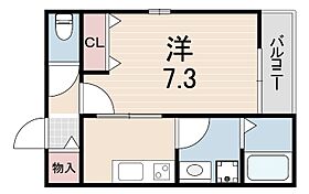 ヴェント　チェーロ  ｜ 兵庫県神戸市中央区下山手通９丁目（賃貸アパート1K・2階・26.61㎡） その2