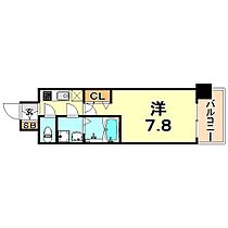 エスリード神戸三宮ノースゲート  ｜ 兵庫県神戸市中央区生田町１丁目（賃貸マンション1K・4階・25.08㎡） その2