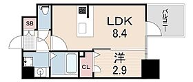 エスリード神戸三宮ヒルズ  ｜ 兵庫県神戸市中央区中山手通２丁目（賃貸マンション1LDK・8階・29.94㎡） その2