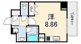 ステラハウス住吉  ｜ 兵庫県神戸市東灘区住吉宮町３丁目（賃貸アパート1R・3階・26.37㎡） その2