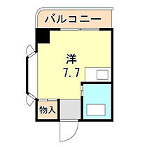 シャトー第7神戸  ｜ 兵庫県神戸市兵庫区西上橘通２丁目（賃貸マンション1R・7階・13.50㎡） その2