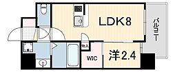 セレニテ神戸西エクラ 1LDKの間取図画像