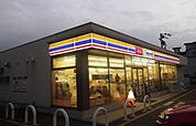 ミニストップ徳島北沖洲店まで592ｍ
