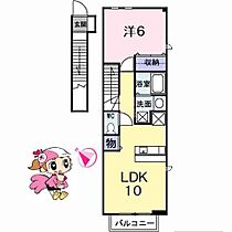 徳島県徳島市津田本町５丁目（賃貸アパート1LDK・2階・41.98㎡） その2