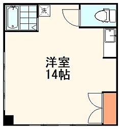 共栄マンションの間取図画像