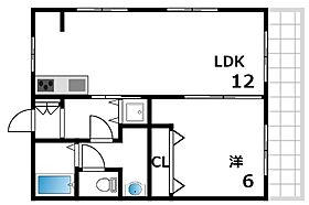 甲南クレセントハイツ  ｜ 兵庫県神戸市東灘区甲南町4丁目10-10（賃貸マンション1LDK・4階・38.00㎡） その2